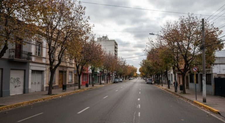 Semana sin lluvias y con frío otoñal en Río Cuarto